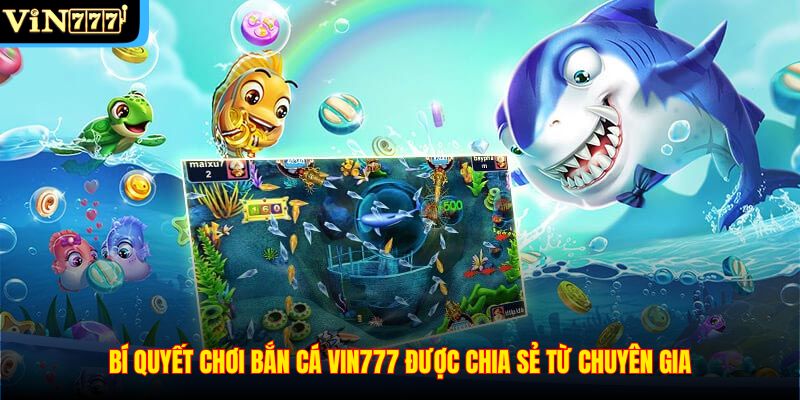 Bí quyết chơi Bắn cá VIN777 được chia sẻ từ chuyên gia